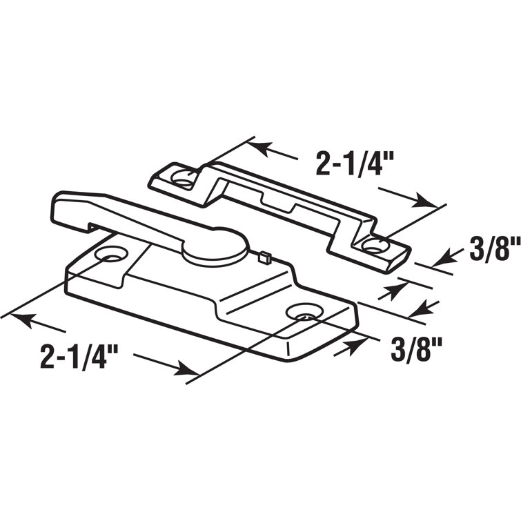 PrimeLine Window Sash Lock Wayfair